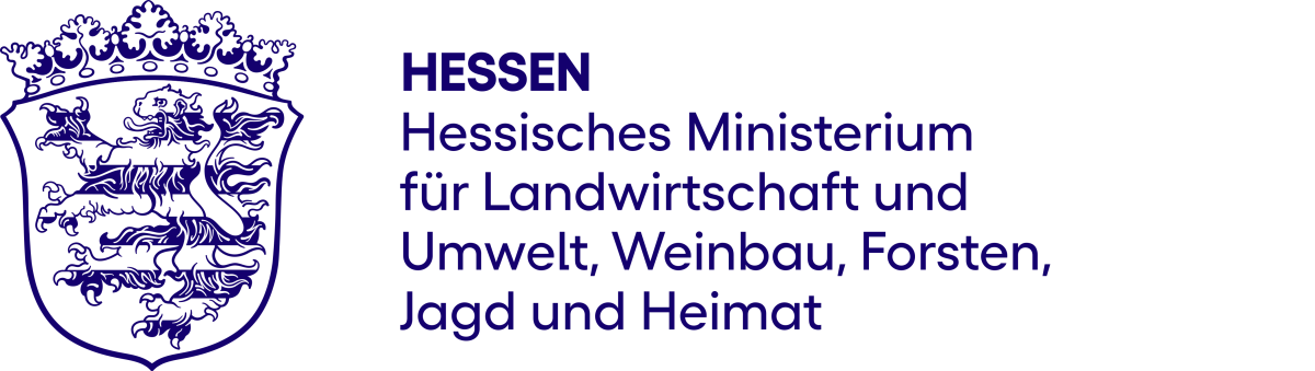 Logo des Hessischen Ministeriums für Landwirtschaft und Umwelt, Weinbau, Forsten, Jagd und Heimat